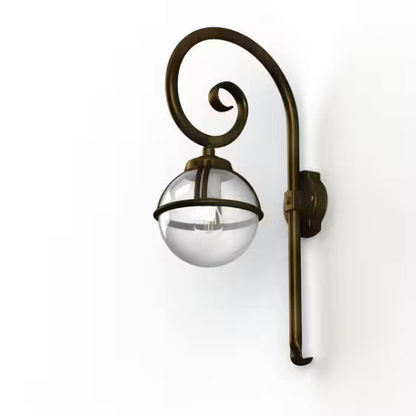 Boreal Model 2 Smoked Glass Swan Neck Wall Bracket