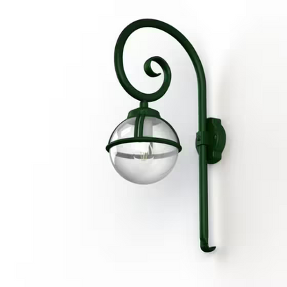 Boreal Model 2 Smoked Glass Swan Neck Wall Bracket