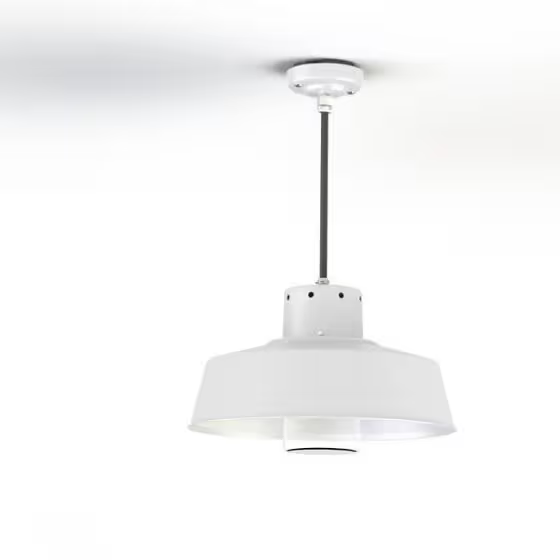 Faktory Model 2 Small Clear Glass Pendant with Inner Reflector