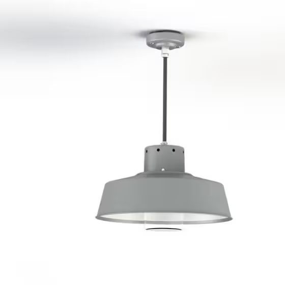 Faktory Model 2 Small Clear Glass Pendant with Inner Reflector