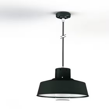 Faktory Model 3 Large Clear Glass Pendant with Inner Reflector