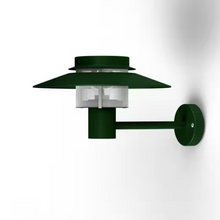 Kerlouan Clear Glass Upwards Wall Bracket with Polycarbonate Diffuser