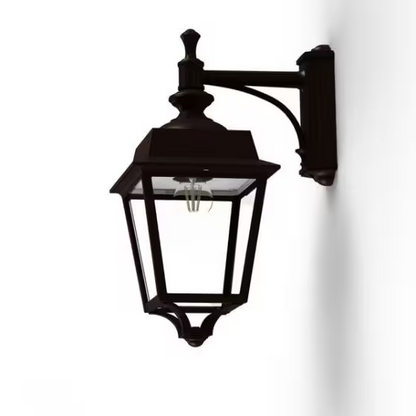 Place des Vosges 1 Evolution Model 4 Clear Glass Downwards Wall Bracket