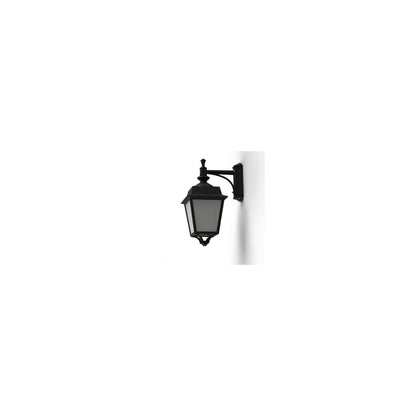 Place des Vosges 1 Evolution Model 4 Opal Glass Downward Wall Bracket with Injection-Moulded Aluminium