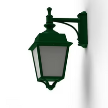 Place des Vosges 1 Evolution Model 4 Opal Glass Downward Wall Bracket with Injection-Moulded Aluminium