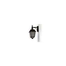 Place des Vosges 1 Evolution Model 4 Sensor Downwards Wall Bracket with Opal Glass