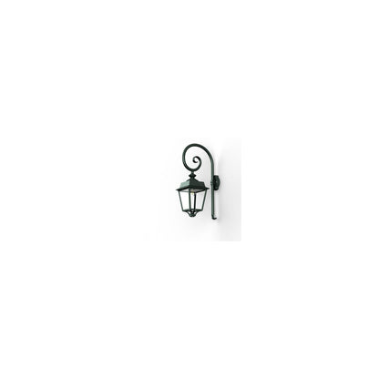 Place des Vosges 1 Evolution Model 5 Sensor Swan Neck Wall Bracket with Clear Glass