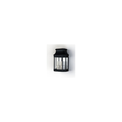 LOUIS PHILIPPE 2 Clear Glass Wall Light