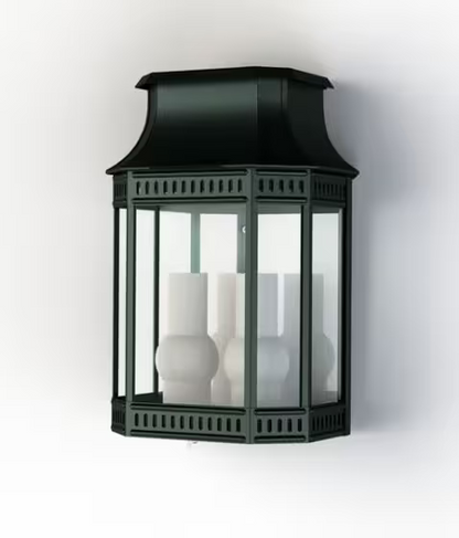 LOUIS PHILIPPE 2 Clear Glass Wall Light