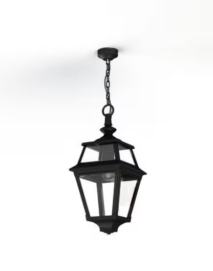 Place Des Vosges 2 Clear Glass Chain Pendant