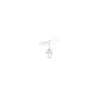 Place Des Vosges 2 Clear Glass Chain Pendant with Four-Sided Lantern