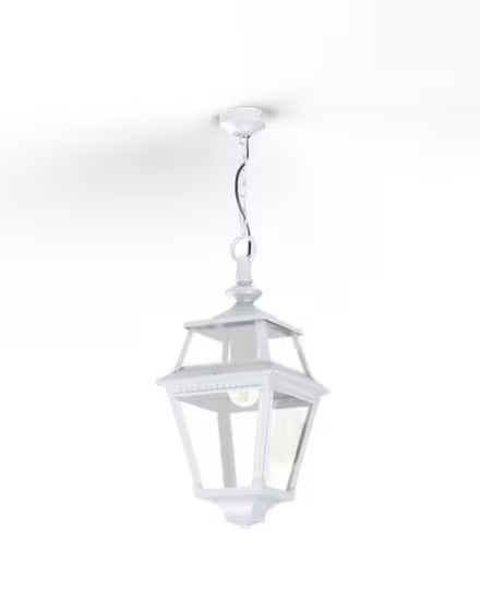 Place Des Vosges 2 Clear Glass Chain Pendant