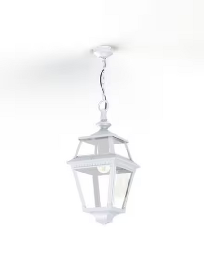 Place Des Vosges 2 Clear Glass Chain Pendant