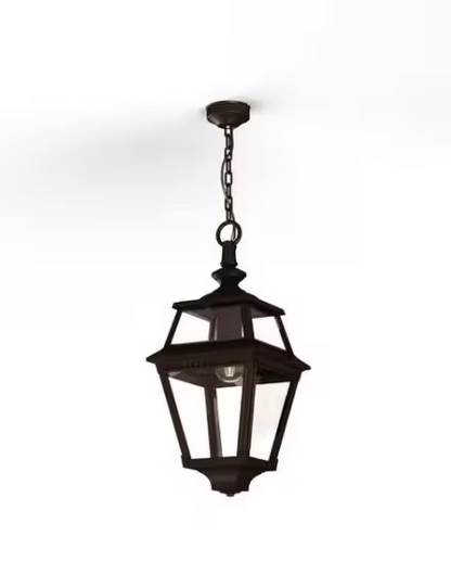 Place Des Vosges 2 Clear Glass Chain Pendant