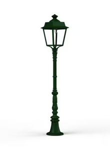 Place des Vosges 1 Evolution Medium Clear Glass Lamp Post