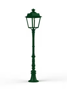 Place des Vosges 1 Evolution Medium Clear Glass Lamp Post
