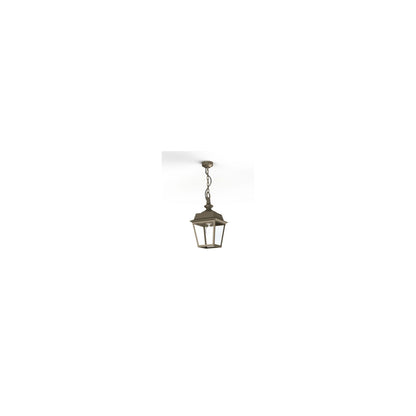 Place Des Vosges 1 Tradition Clear Glass Chain Pendant with Four-Sided Lantern