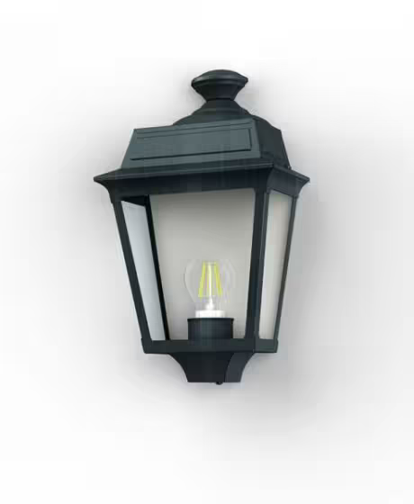 Place Des Vosges 1 Tradition Clear Glass Wall Light