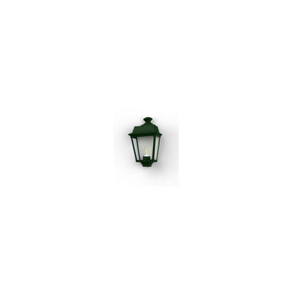Place Des Vosges 1 Tradition Clear Glass Wall Light with Four-Sided Lantern