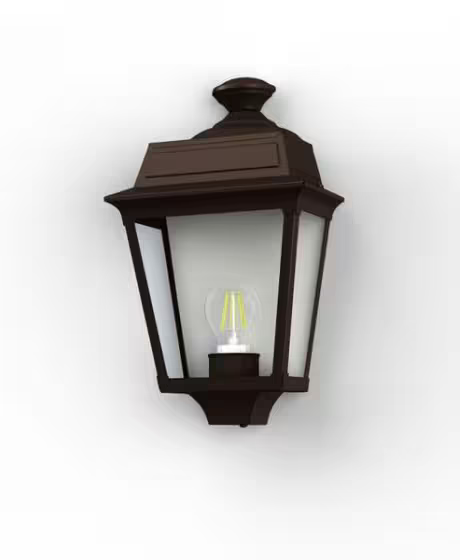 Place Des Vosges 1 Tradition Clear Glass Wall Light