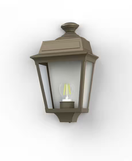 Place Des Vosges 1 Tradition Clear Glass Wall Light