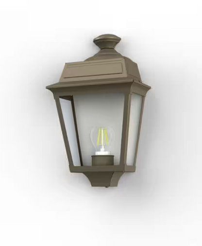 Place Des Vosges 1 Tradition Clear Glass Wall Light