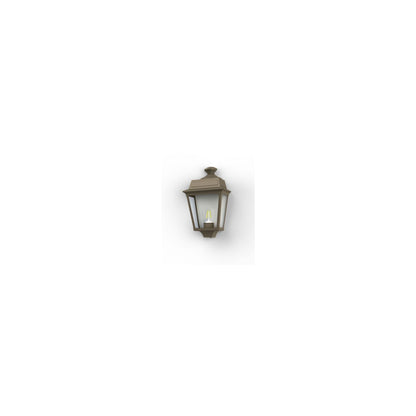 Place Des Vosges 1 Tradition Clear Glass Wall Light with Four-Sided Lantern