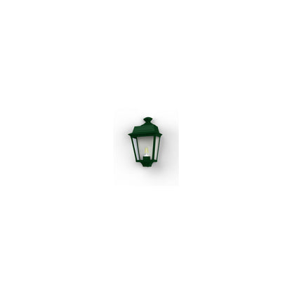 Place Des Vosges 1 Tradition Clear Glass Wall Light with Four-Sided Lantern