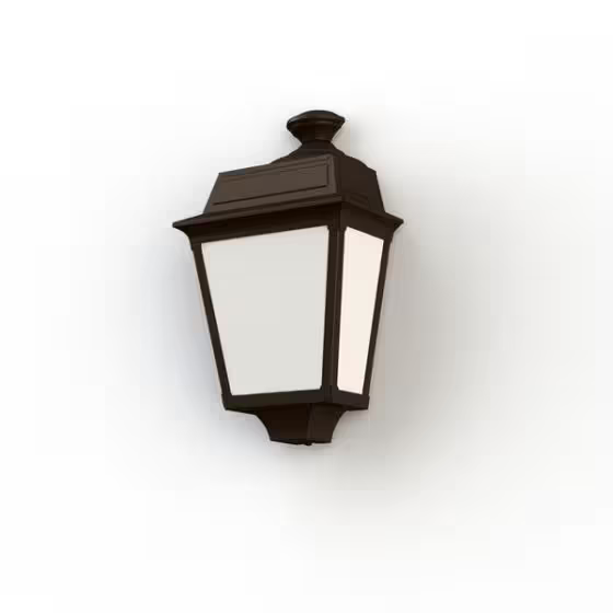 Place Des Vosges 1 Tradition Frosted Glass Wall Light