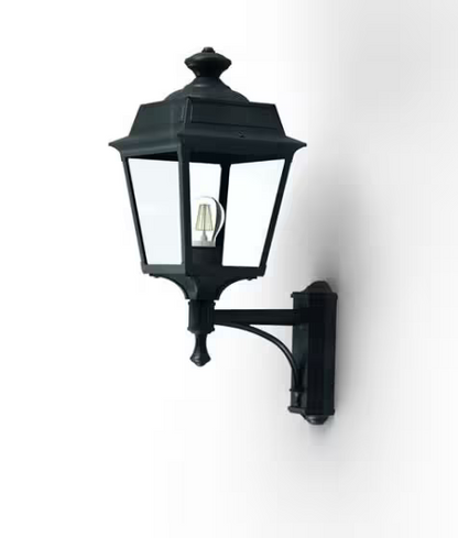 Place Des Vosges 1 Tradition Clear Glass Upwards Wall Bracket