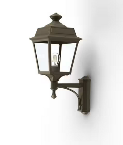 Place Des Vosges 1 Tradition Clear Glass Upwards Wall Bracket