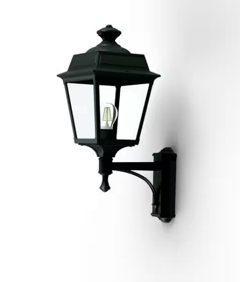 Place Des Vosges 1 Tradition Clear Glass Upwards Wall Bracket