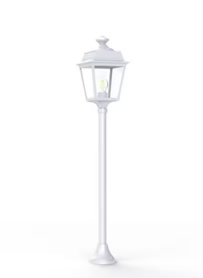 Place Des Vosges 1 Tradition Small Clear Glass Lamp Post