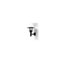 Newpark Model 2 Upwards Wall Bracket with Clear Glass