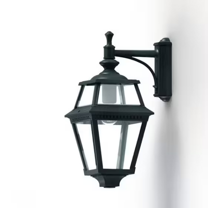 Place Des Vosges 2 Clear Glass Downwards Wall Bracket