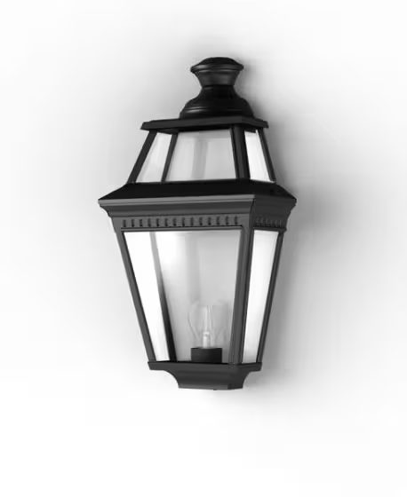 Place Des Vosges 3 Clear Glass Wall Light