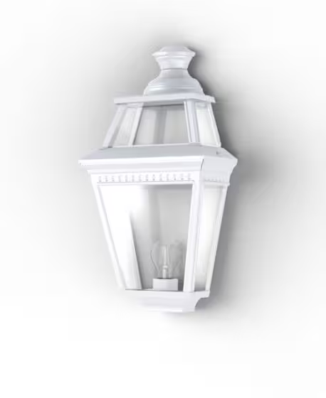 Place Des Vosges 3 Clear Glass Wall Light