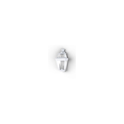 Place Des Vosges 3 Clear Glass Wall Light with Four-Sided Lantern
