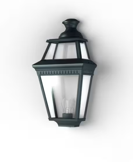 Place Des Vosges 3 Clear Glass Wall Light