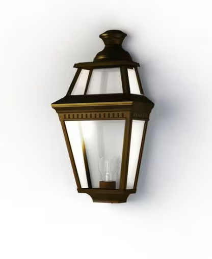 Place Des Vosges 3 Clear Glass Wall Light