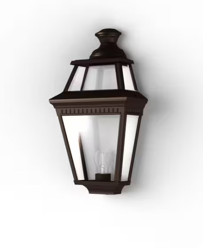 Place Des Vosges 3 Clear Glass Wall Light