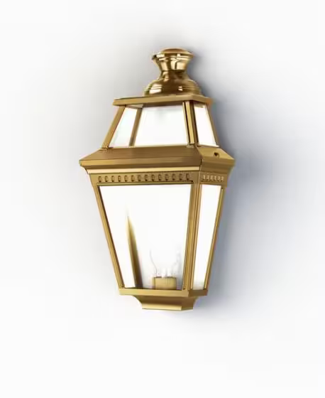 Place Des Vosges 3 Clear Glass Wall Light