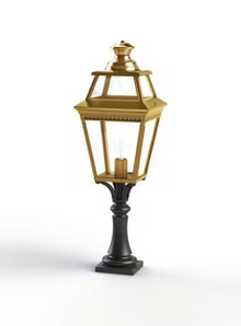 Place Des Vosges 3 Small Clear Glass Pedestal