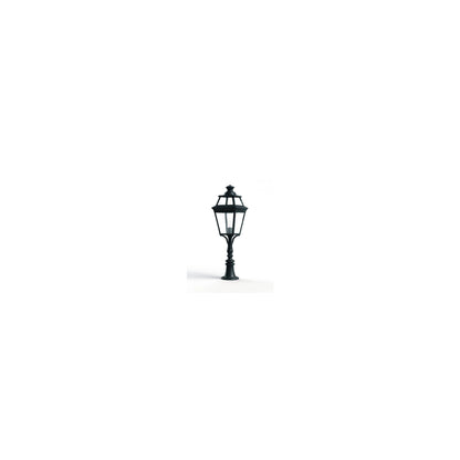 Place Des Vosges 3 Large Clear Glass Padestal with Four-Sided Lantern