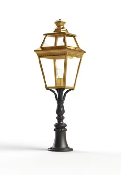 Place Des Vosges 3 Large Clear Glass Padestal