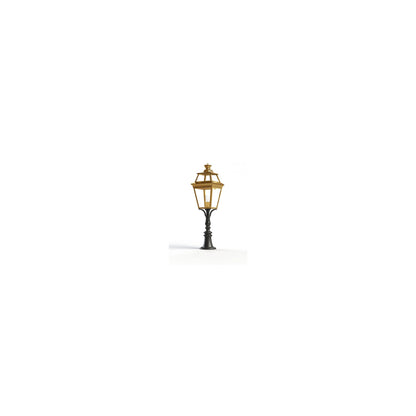 Place Des Vosges 3 Large Clear Glass Padestal with Four-Sided Lantern