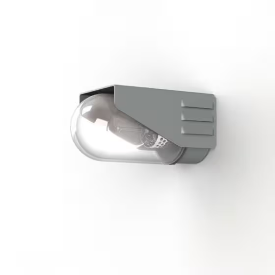 RP195 Clear Glass Decorative Wall Light