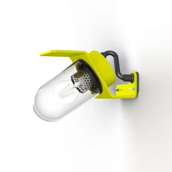 Sherlock Clear Glass Wall Light