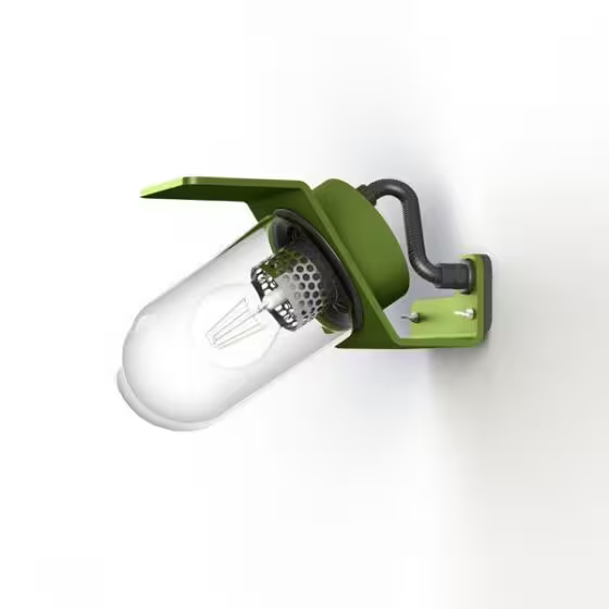 Sherlock Clear Glass Wall Light