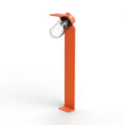 Sherlock Clear Glass Bollard with Extruded Aluminium Profile